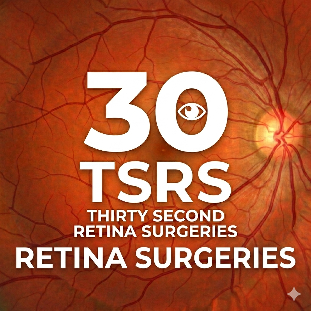 TSRS | Thirty Second Retina Surgeries